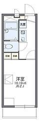 レオパレスボナール 1Kの間取図画像