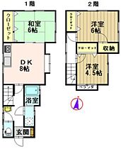 阿保住宅 02 ｜ 青森県弘前市大字撫牛子1丁目（賃貸一戸建3DK・--・63.60㎡） その2