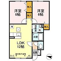 リバーヴィレッジ 105 ｜ 青森県弘前市大字城東中央1丁目（賃貸アパート2LDK・1階・55.98㎡） その2