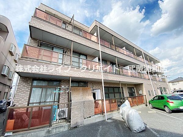 埼玉県さいたま市南区曲本2丁目(賃貸マンション2LDK・3階・45.00㎡)の写真 その1