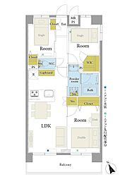 間取図画像 3LDK