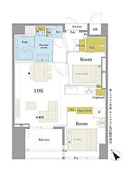 間取図画像 1SLDK