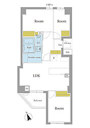 イトーピア国分寺 3LDKの間取図画像
