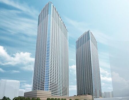新宿駅西口再開発イメージ図