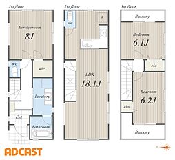 物件画像 LDK18.1帖「谷中Newhouse」B号棟