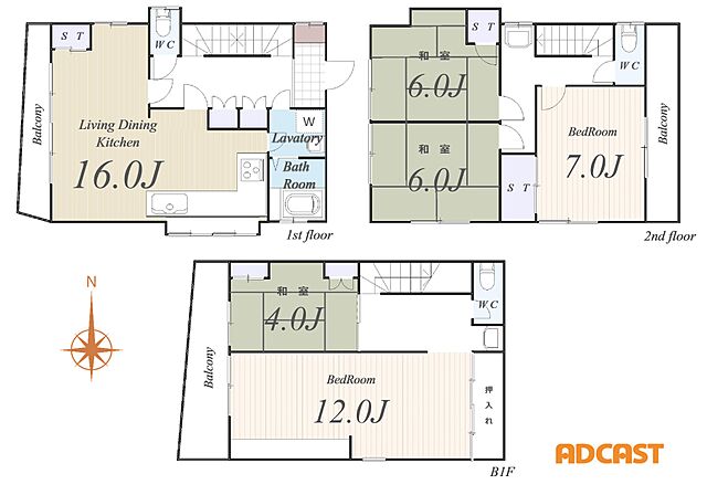 間取り 文京区大塚1丁目