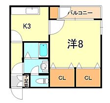 兵庫県明石市和坂１丁目（賃貸アパート1K・1階・31.25㎡） その2