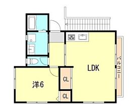 兵庫県神戸市垂水区西舞子３丁目（賃貸アパート1LDK・2階・45.00㎡） その2