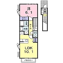 兵庫県明石市大久保町大窪（賃貸アパート1LDK・2階・42.37㎡） その2