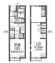 兵庫県明石市大久保町大窪（賃貸アパート1LDK・1階・46.94㎡） その2