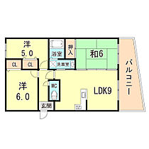 兵庫県神戸市西区伊川谷町別府（賃貸マンション3LDK・3階・55.92㎡） その2