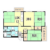 兵庫県神戸市西区伊川谷町有瀬（賃貸マンション3LDK・3階・66.92㎡） その2