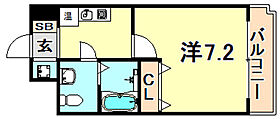 兵庫県神戸市垂水区名谷町字北野屋敷（賃貸マンション1K・4階・24.98㎡） その2