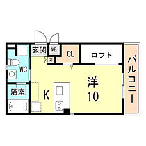 兵庫県明石市上ノ丸１丁目（賃貸アパート1R・3階・27.38㎡） その2