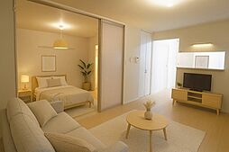 阪急神戸本線 園田駅 徒歩7分の賃貸マンション 1階1LDKのリビング/ダイニング