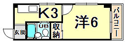 阪神本線 武庫川駅 徒歩1分 2階/-