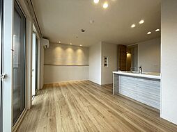 阪急神戸本線 六甲駅 徒歩5分の賃貸アパート 2階2LDKのリビング/ダイニング