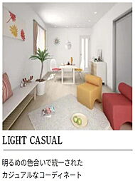 JR福知山線 塚口駅 徒歩19分の賃貸アパート 3階2LDKのリビング/ダイニング