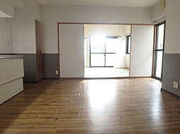 阪急伊丹線 稲野駅 徒歩4分の賃貸マンション 1階2LDKのリビング/ダイニング