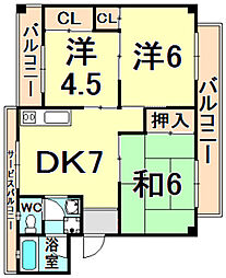 JR福知山線 塚口駅 徒歩16分 1階/-