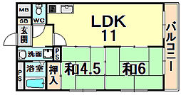 JR福知山線 塚口駅 徒歩17分 4階/-