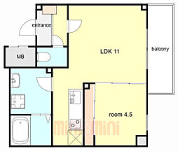 阪急神戸本線 六甲駅 徒歩13分 1階/-