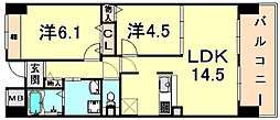 JR東海道・山陽本線 摂津本山駅 徒歩1分 6階/-