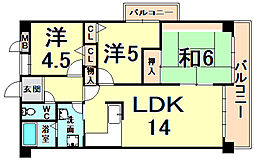 阪急神戸本線 園田駅 徒歩9分 5階/-