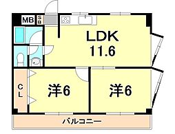 JR東海道・山陽本線 甲南山手駅 徒歩6分