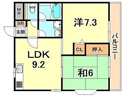 阪急神戸本線 六甲駅 徒歩9分 2階/-