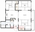 上高丸南住宅4号棟5階4.0万円