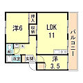 新多聞第2住宅106号棟5階3.8万円