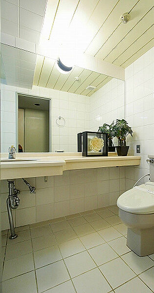 画像10:トイレの横にある2mのワイドな洗面台