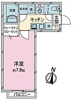 埼玉県さいたま市中央区新中里５丁目12（賃貸アパート1K・2階・24.70㎡） その2