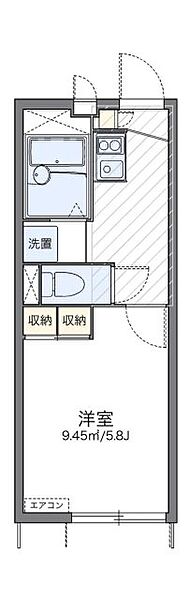 兵庫県尼崎市長洲中通３丁目(賃貸アパート1K・1階・19.87㎡)の写真 その2