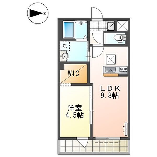 兵庫県伊丹市森本８丁目(賃貸アパート1LDK・1階・36.00㎡)の写真 その2