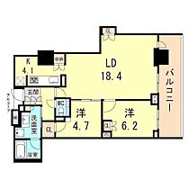 兵庫県尼崎市南塚口町２丁目（賃貸マンション2LDK・5階・72.85㎡） その2