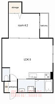 兵庫県尼崎市杭瀬南新町２丁目（賃貸アパート1LDK・3階・27.68㎡） その2