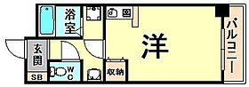 兵庫県伊丹市稲野町７丁目（賃貸マンション1R・3階・25.01㎡） その2