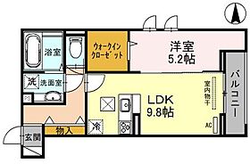 兵庫県尼崎市塚口町６丁目（賃貸アパート1LDK・1階・41.61㎡） その2