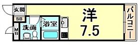 兵庫県尼崎市金楽寺町１丁目（賃貸マンション1R・3階・21.00㎡） その2