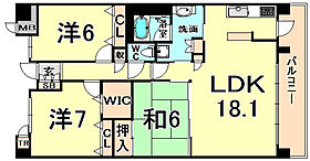 兵庫県尼崎市西大物町（賃貸マンション3LDK・6階・83.16㎡） その2