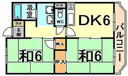 間取図画像 2DK