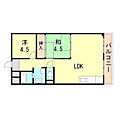 皐月マンション4階4.0万円
