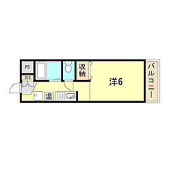 間取図画像 ワンルーム