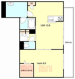 シャーメゾンプルミエ摩耶 2階