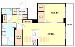 シャーメゾン エフフィールド 2階/202