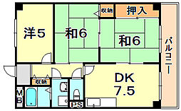 リバーパレス中西 3階