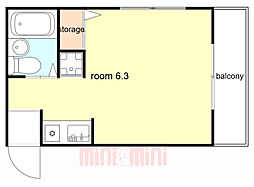 間取図画像 ワンルーム
