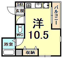 エレメンツアクア 2階